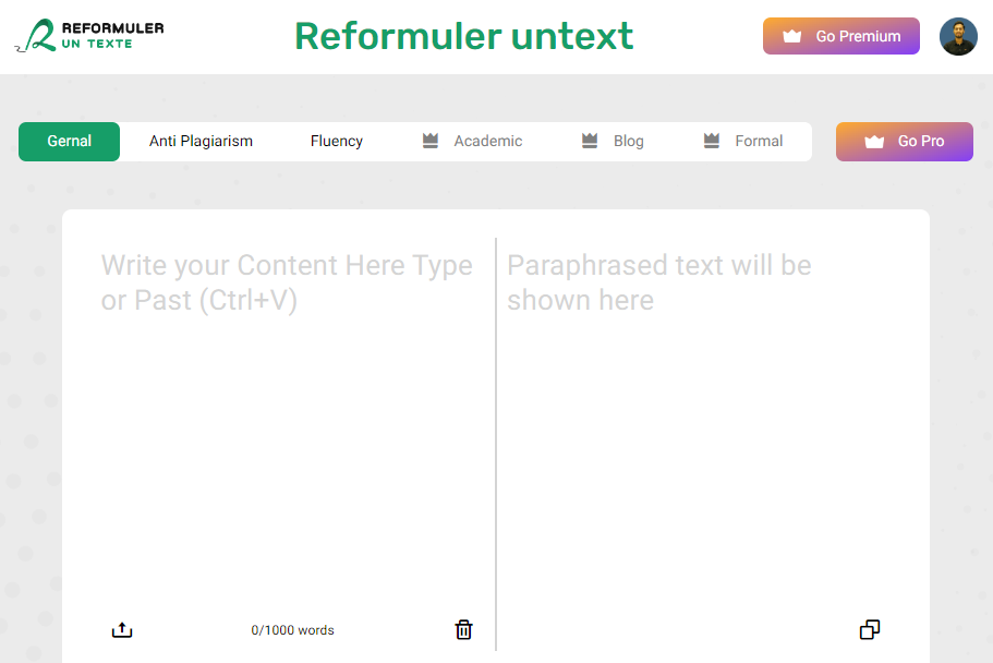 Reformulear Untext